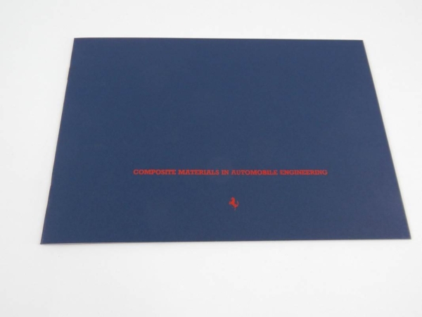 Ferrari F40 Sales Brochure