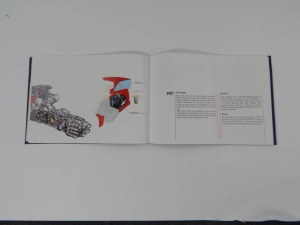 Ferrari F40 Sales Brochure