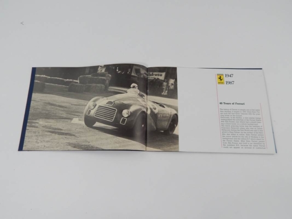 Ferrari F40 Sales Brochure