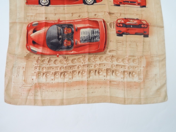 Ferrari F50 Ladies Silk Scarf