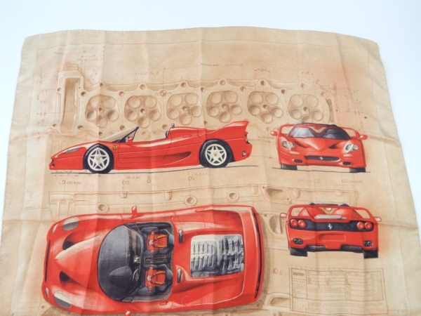 Ferrari F50 Ladies Silk Scarf