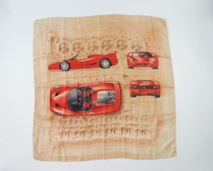 Ferrari F50 Ladies Silk Scarf