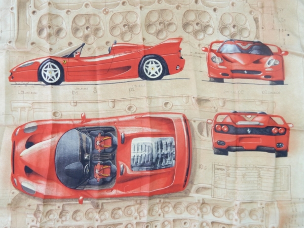 Ferrari F50 Ladies Silk Scarf