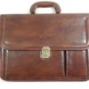 Ferrari Cartier Leather Briefcase