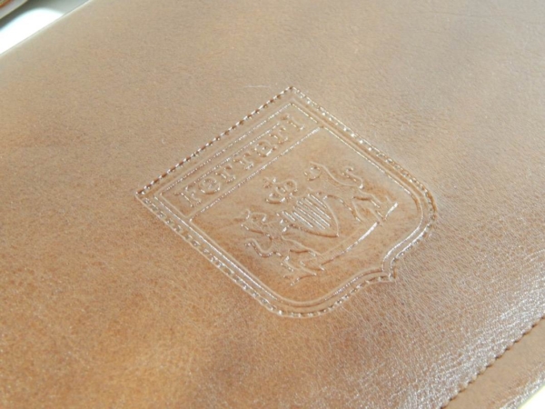 Ferrari Cartier Leather Briefcase