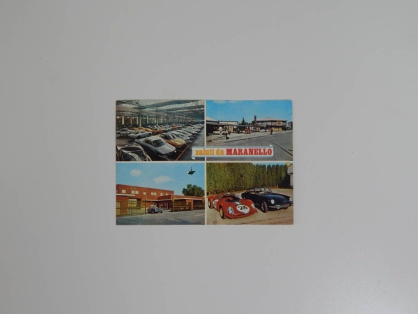 Ferrari 1960s Maranello Postcard