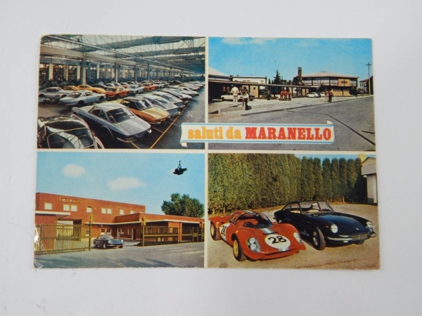 Ferrari Maranello Postcard 1960s