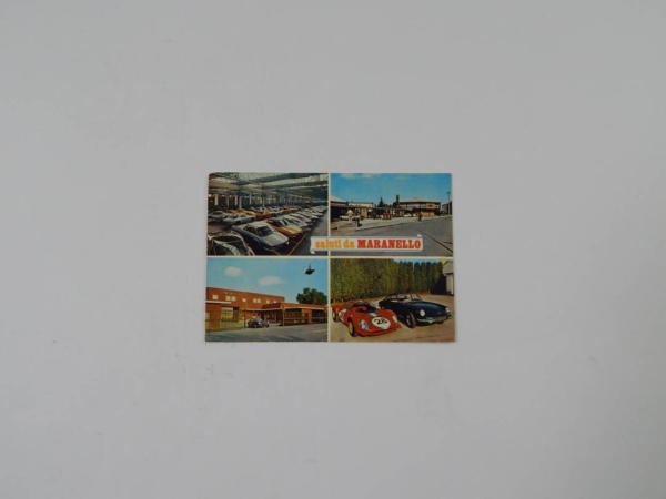 Ferrari Maranello Postcard 1960s