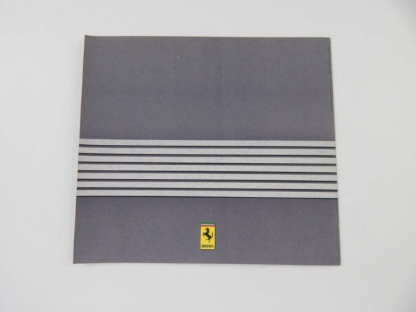 Ferrari Mondial Cabriolet Sales Brochure