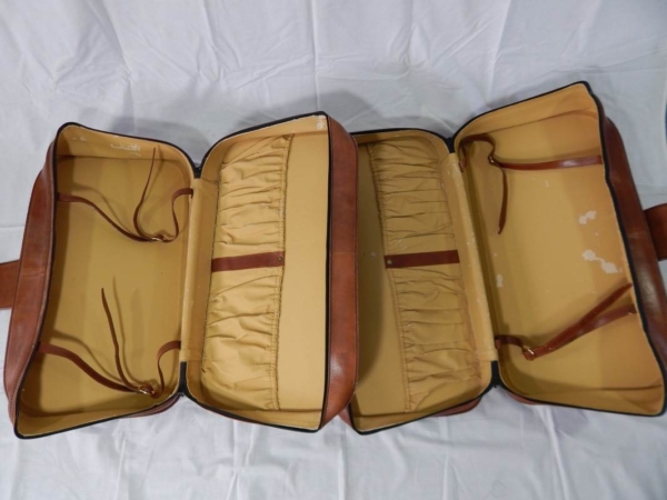 Ferrari Mondial 4 Piece Schedoni Leather Luggage Set