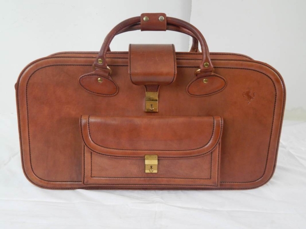 Ferrari Mondial Schedoni Leather Luggage Bags