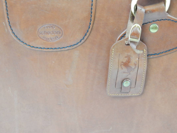 Ferrari Mondial Schedoni Leather Luggage Bags