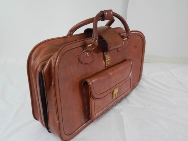 Ferrari Mondial Schedoni Leather Luggage Bags