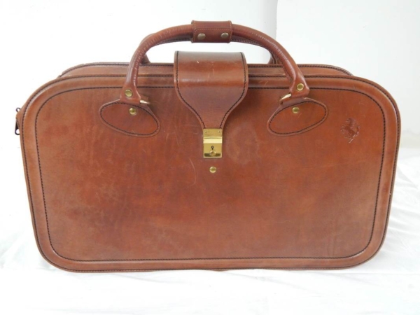 Ferrari Mondial Schedoni Leather Luggage Bags