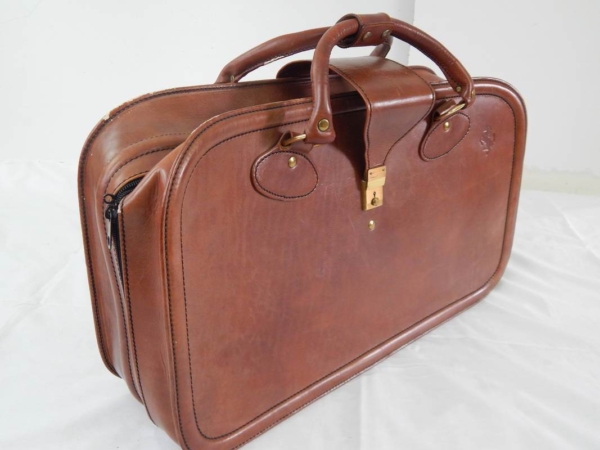 Ferrari Mondial Schedoni Leather Luggage Bags