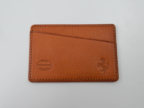 Ferrari Schedoni Leather Card Holder