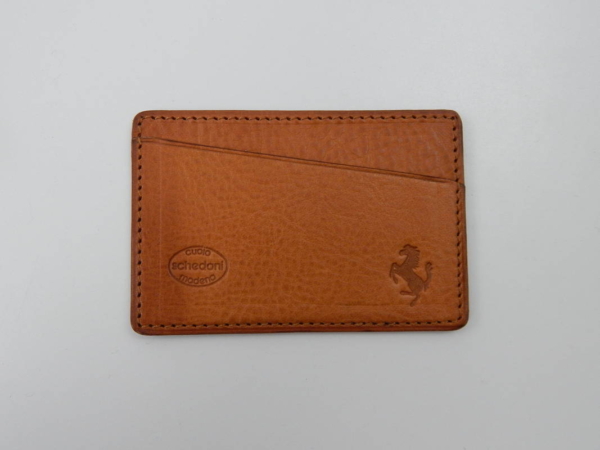 Ferrari Schedoni Leather Card Holder