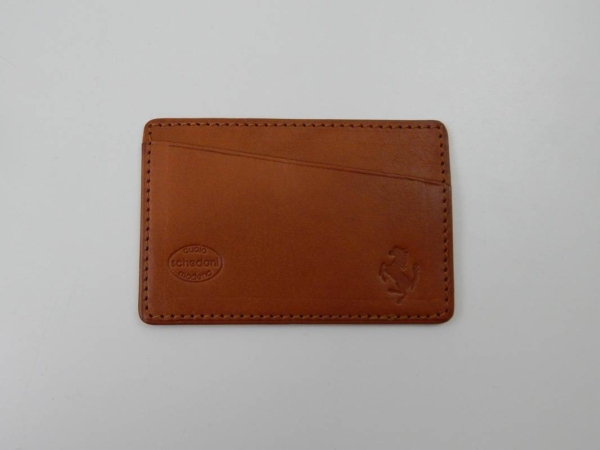 Ferrari Schedoni Leather Card Holder