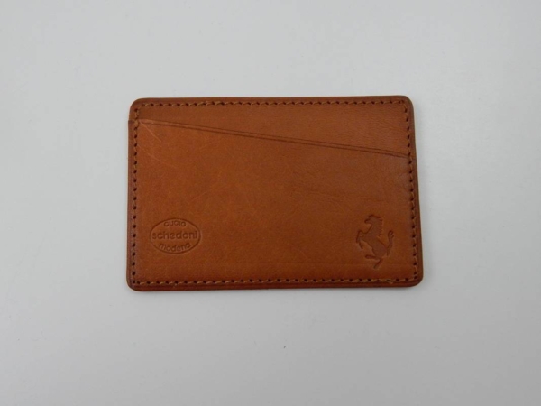 Ferrari Schedoni Leather Card Holder