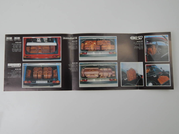 Ferrari Schedoni Luggage Sales Brochure