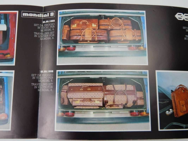 Ferrari Schedoni Luggage Sales Brochure