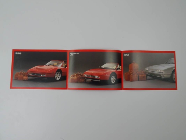 Ferrari Schedoni Luggage Sales Brochure