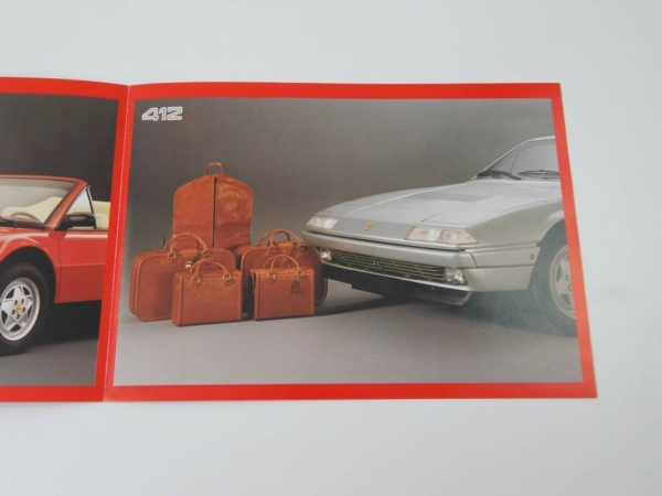 Ferrari Schedoni Luggage Sales Brochure