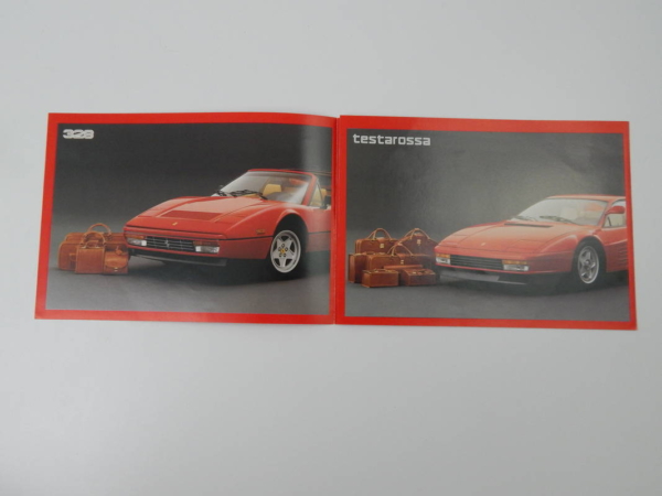 Ferrari Schedoni Luggage Sales Brochure