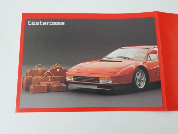 Ferrari Schedoni Luggage Sales Brochure