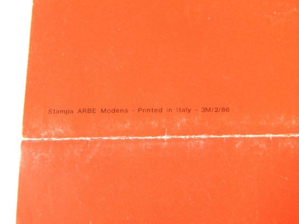 Ferrari Schedoni Luggage Set Sales Brochure
