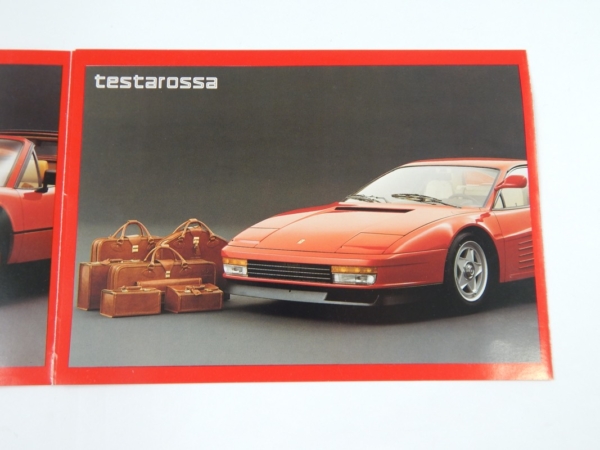 Ferrari Schedoni Luggage Set Sales Brochure