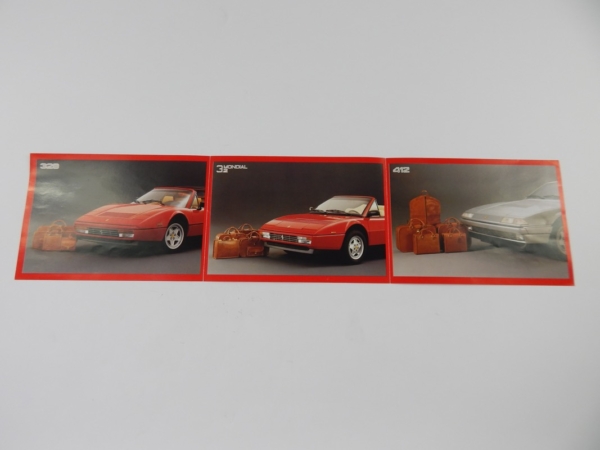 Ferrari Schedoni Luggage Set Sales Brochure