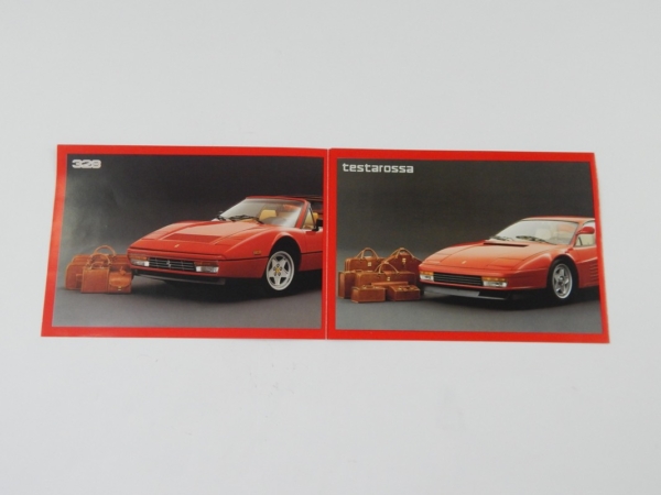 Ferrari Schedoni Luggage Set Sales Brochure