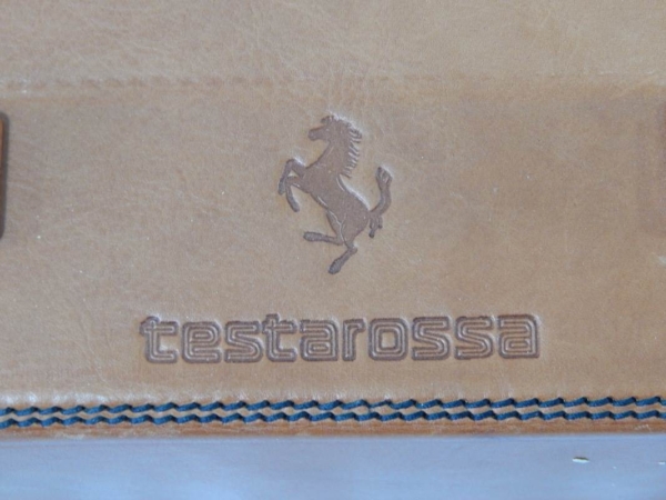 Ferrari Testarossa Complete 6 Piece Schedoni Leather Luggage Set