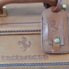 Ferrari Testarossa Complete 6 Piece Schedoni Leather Luggage Set