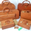 Ferrari Testarossa Complete 6 Piece Schedoni Leather Luggage Set