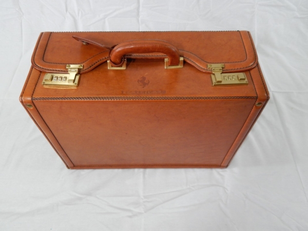 Ferrari Testarossa Complete 6 Piece Schedoni Leather Luggage Set
