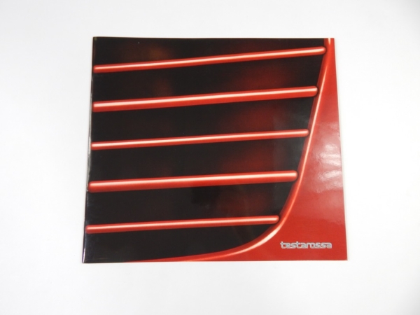 Ferrari Testarossa Sales Brochure