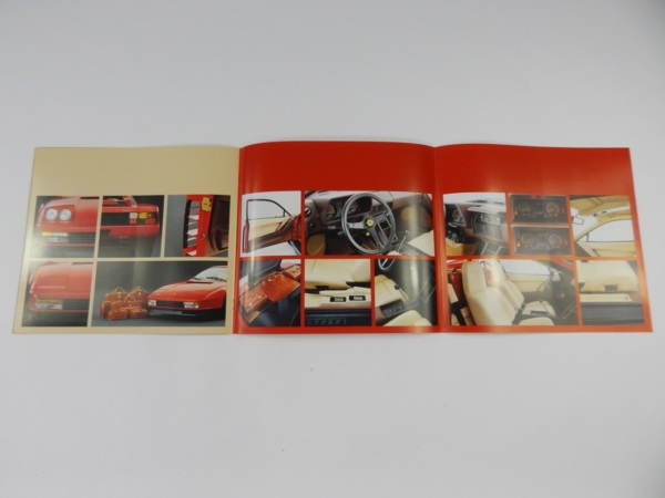 Ferrari Testarossa Sales Brochure