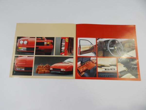 Ferrari Testarossa Sales Brochure