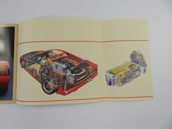 Ferrari Testarossa Sales Brochure