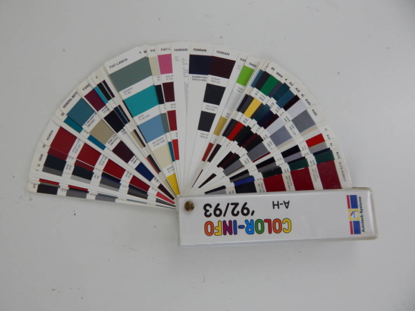 Ferrari Glasurit Paint Sample Swatch 1992/3