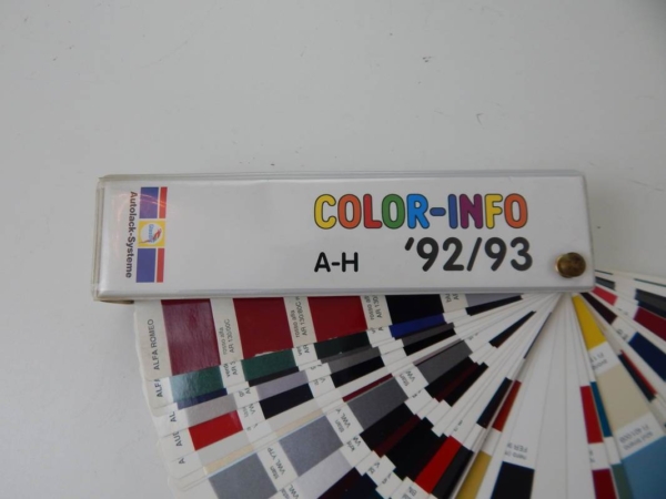 Ferrari Glasurit Paint Sample Swatch 1992/3