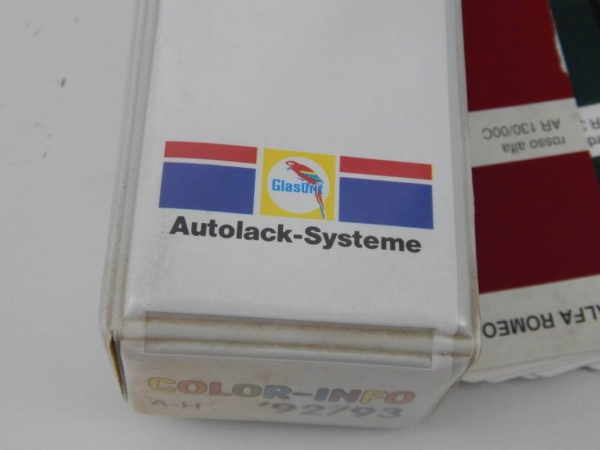 Ferrari Glasurit Paint Sample Swatch 1992/3