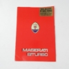 Maserati Biturbo Sales Brochure