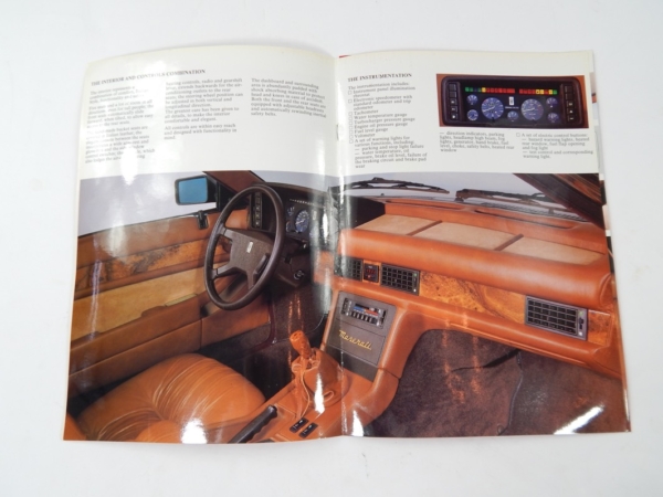 Maserati Biturbo Sales Brochure