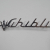 Maserati Ghibli Rear Script Badge Emblem