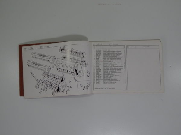 Maserati Indy Spare Parts Manual