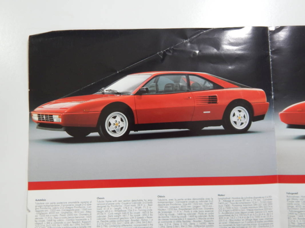 Ferrari Mondial T Sales Brochure
