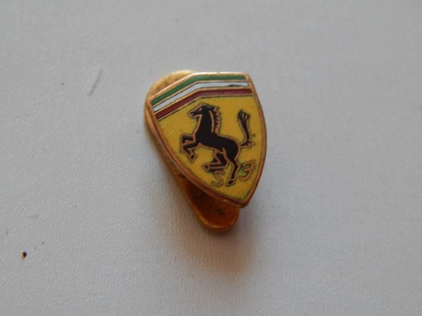 Ferrari 1960s OMEA Milano Lapel Pin & Packet